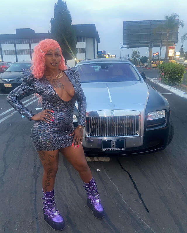 I’m Lit Dress- (Medium) 