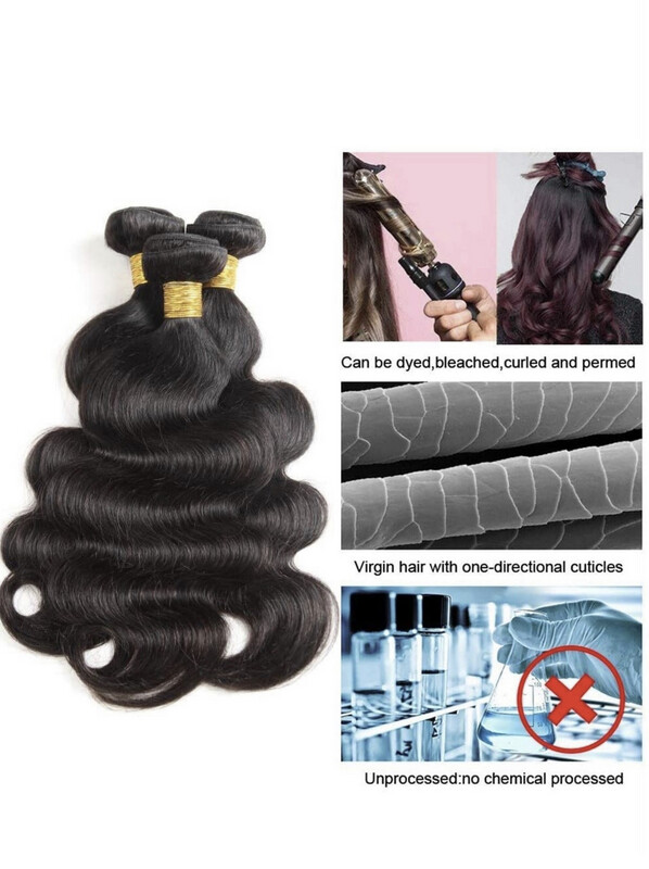 4 X 4 Frontal 20 Inch &amp; 3 Bundles Special  (28, 30,30 Inch) Brazilian Hair -Body Wave