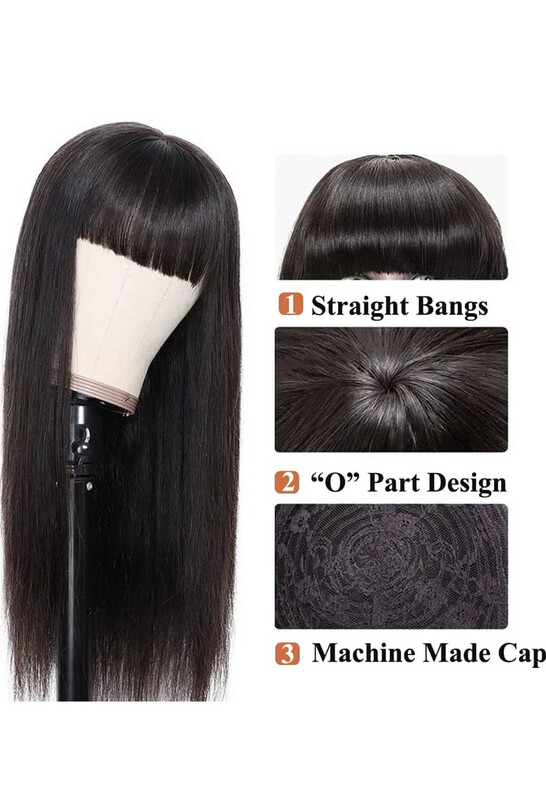 Barbie Brazilian Wig With Bangs 16 inch (Straight)