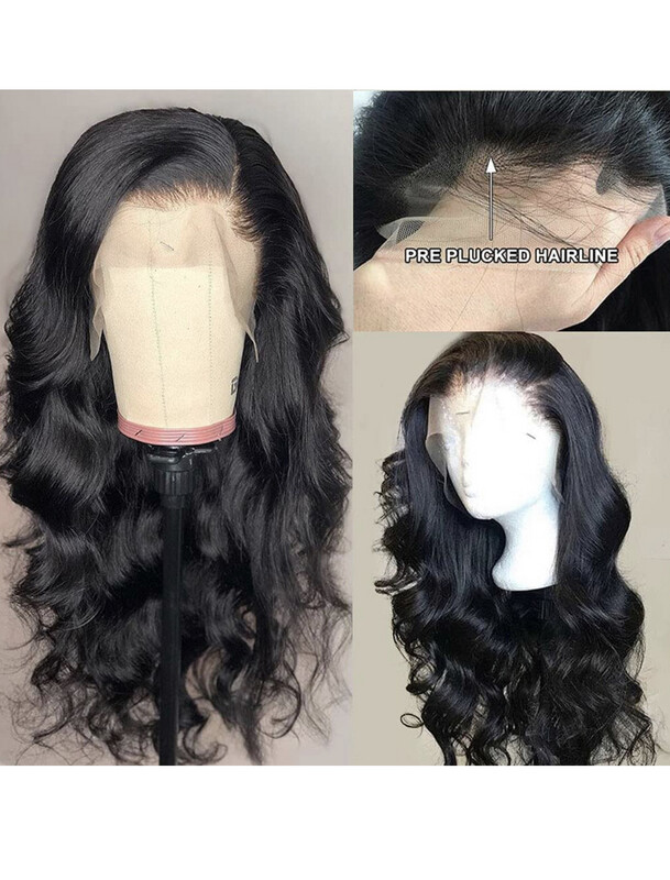 13 x 4 Frontal Pre plucked Brazilian Hair Wig 28 inch- Body Wave