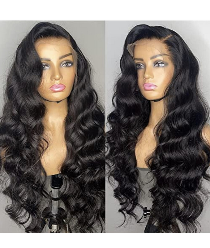 13 x 4 Frontal Pre plucked Brazilian Hair Wig 24 inch- Body Wave