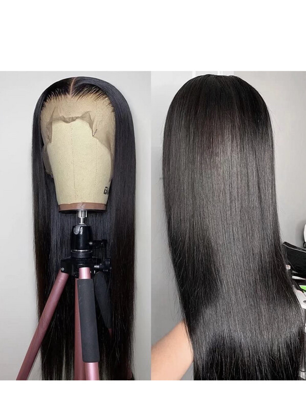 13 x 4 Frontal Pre plucked Brazilian Hair Wig 24 inch- ( Straight )