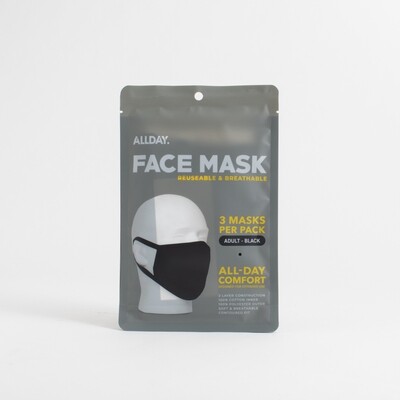 All-Day Face Mask (Pack of 3)