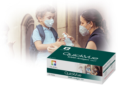 Quidel QuickVue SARS Antigen Rapid Test (Box of 25)
