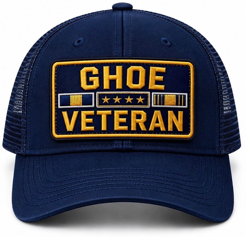 GHOE VETERAN TRUCKER BALL CAP
