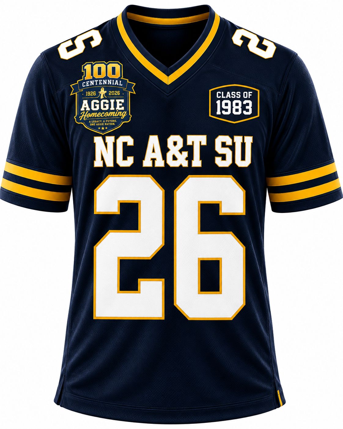 GHOE100 ALUMNI FOOTBALL JERSEY
