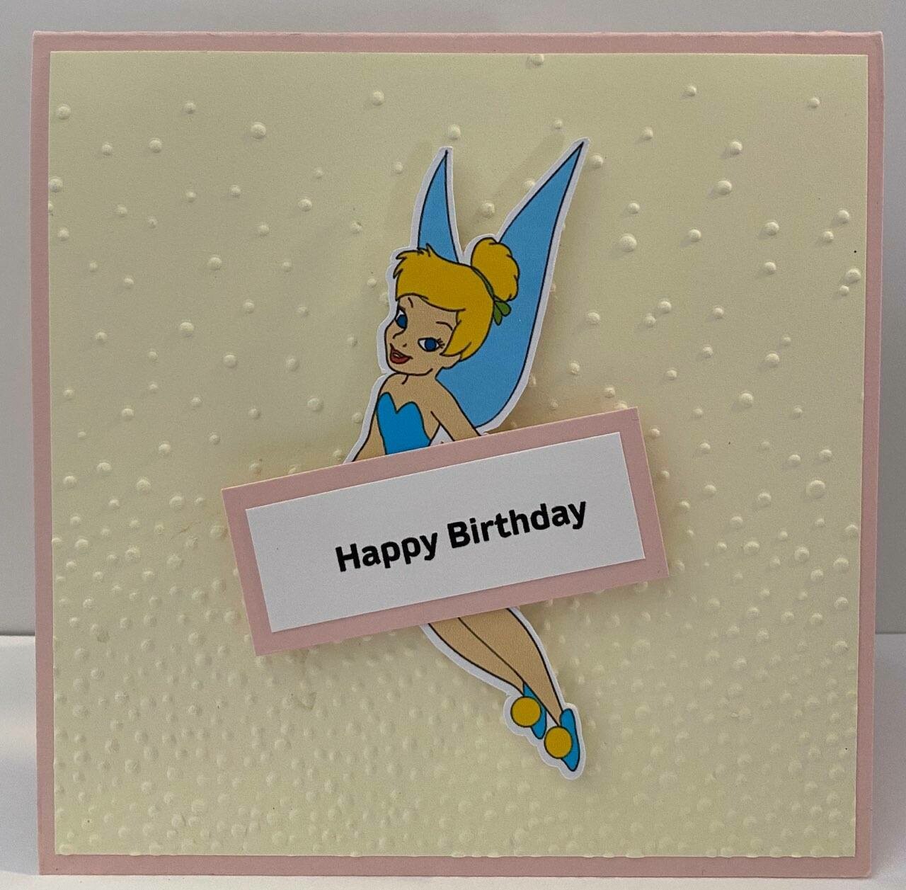 Tinkerbell Happy Birthday Card