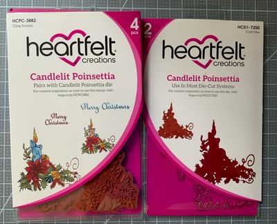 Heartfelt Creations Candlelit Poinsettia Bundle