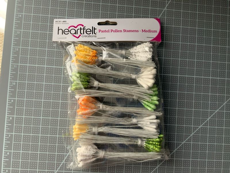 Heartfelt Creations Pastel Pollen Stamens