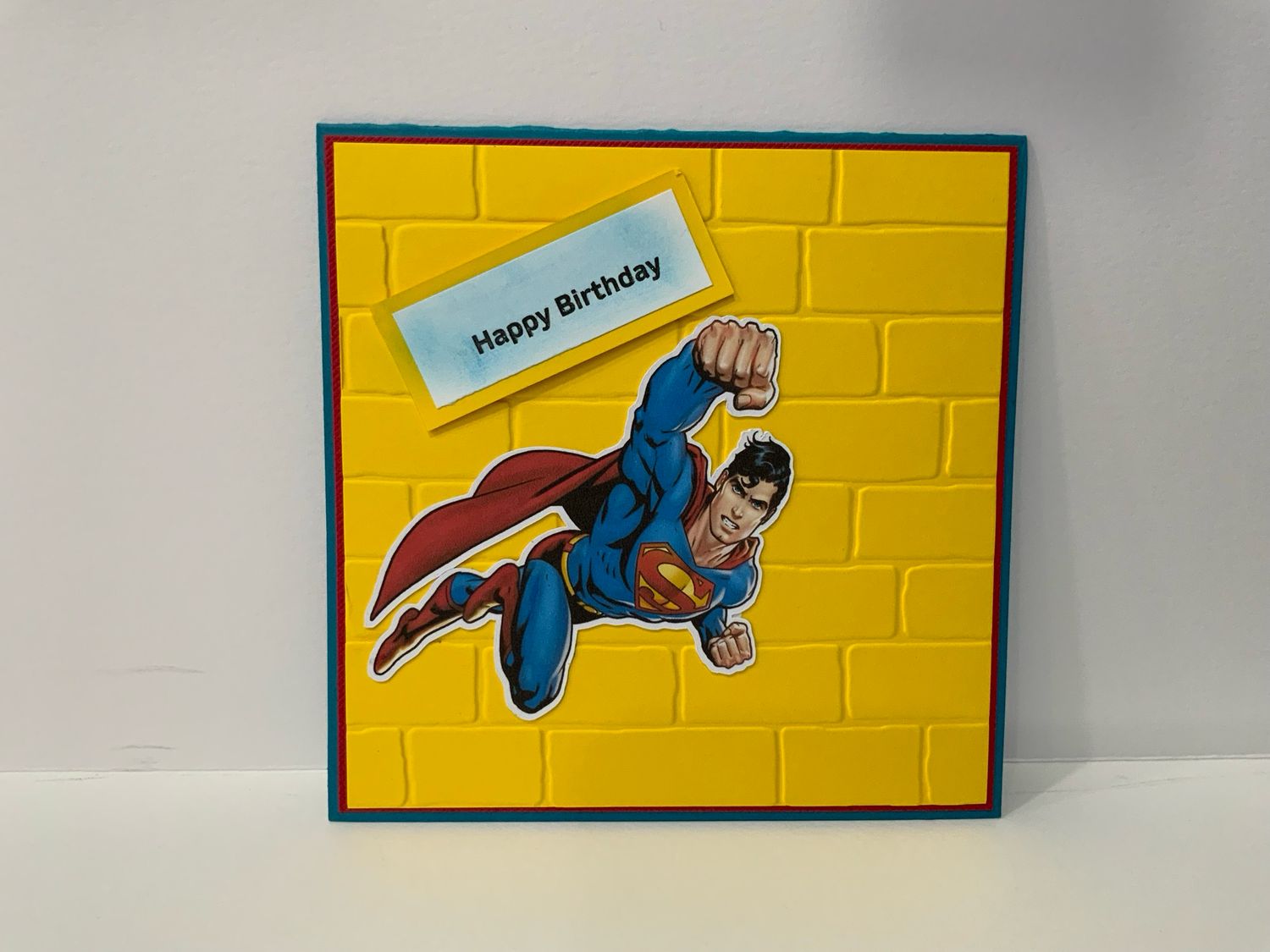 Superman Birthday Card