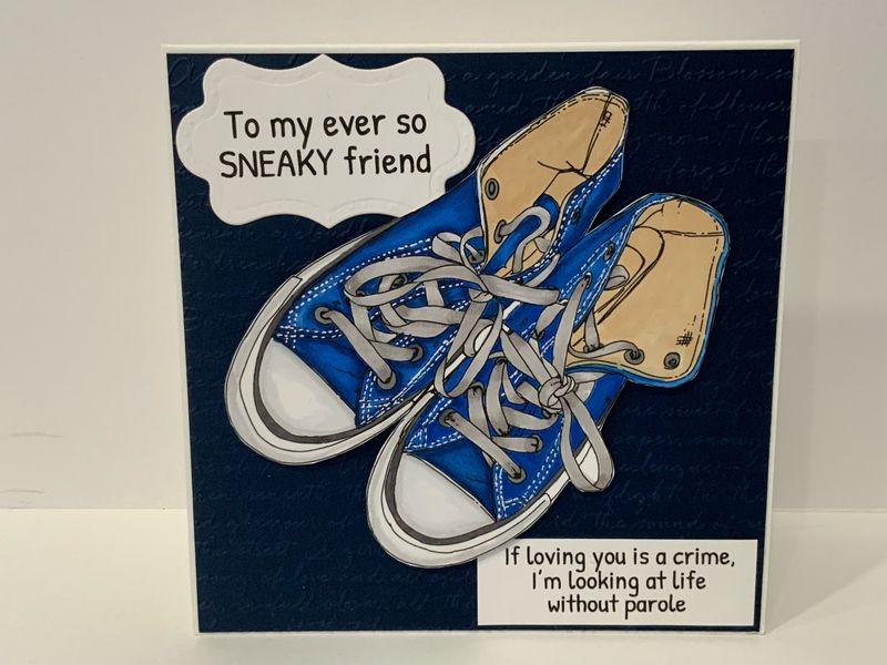 Converse Blue Sneaky Friend