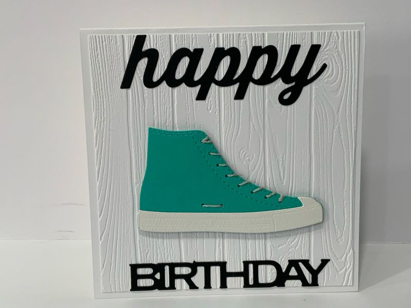 Converse Sneaker Birthday Card