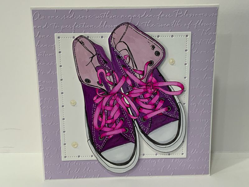 Converse Purple