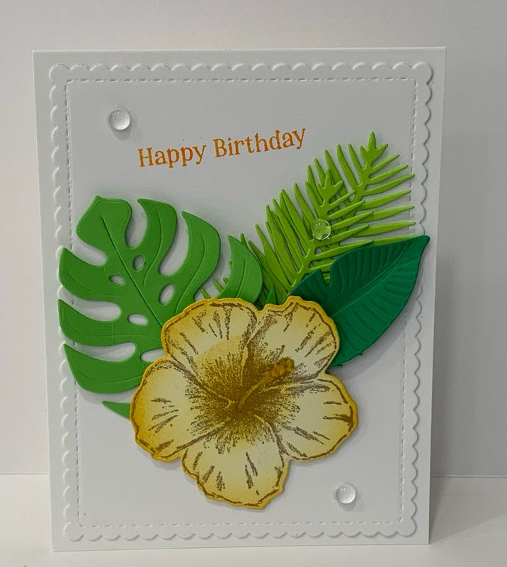 Tropical Card