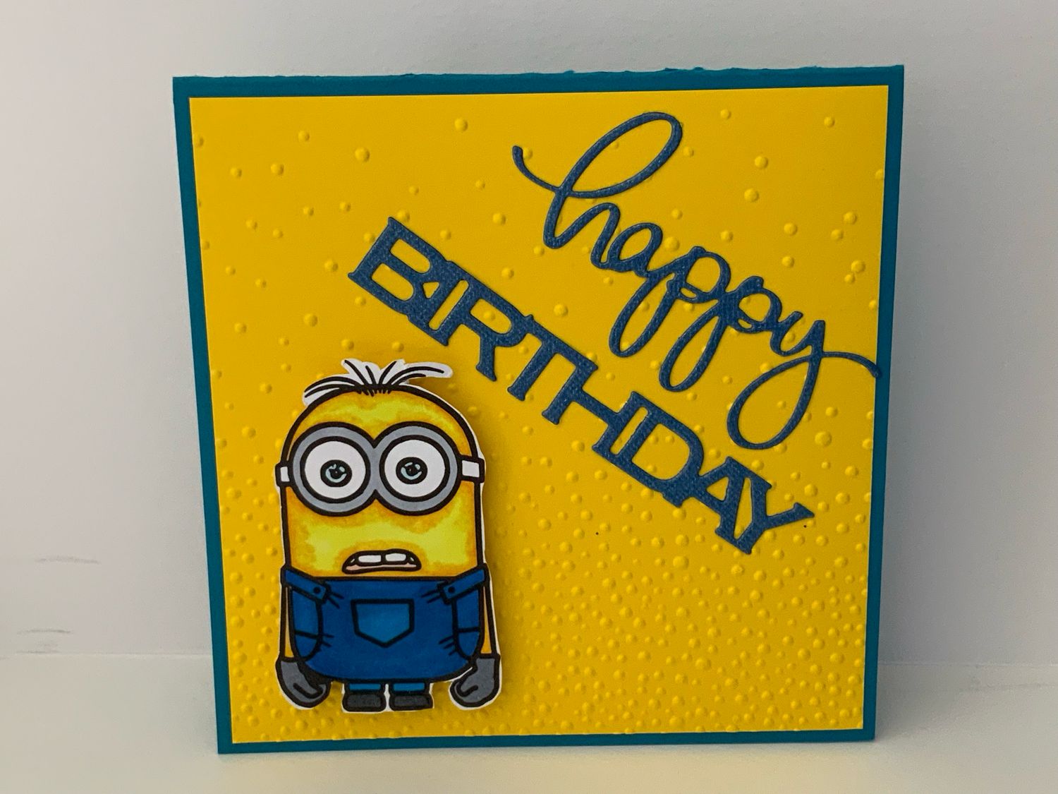 Minion Birthday Card