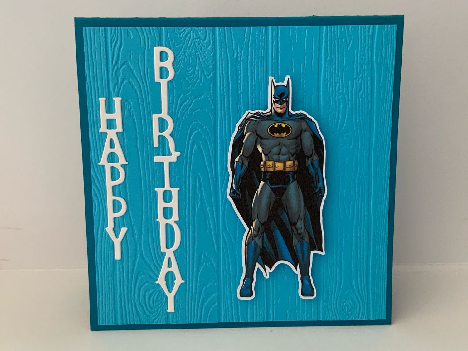 Batman Birthday Card