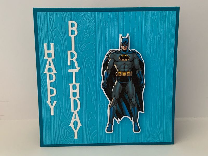 Batman Birthday Card
