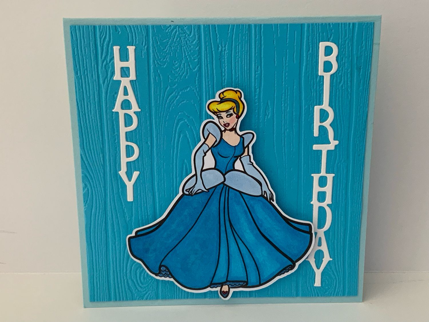 Cinderella Birthday Card