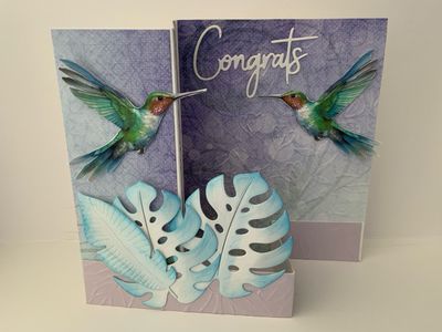 Tropical Z-Fold Card