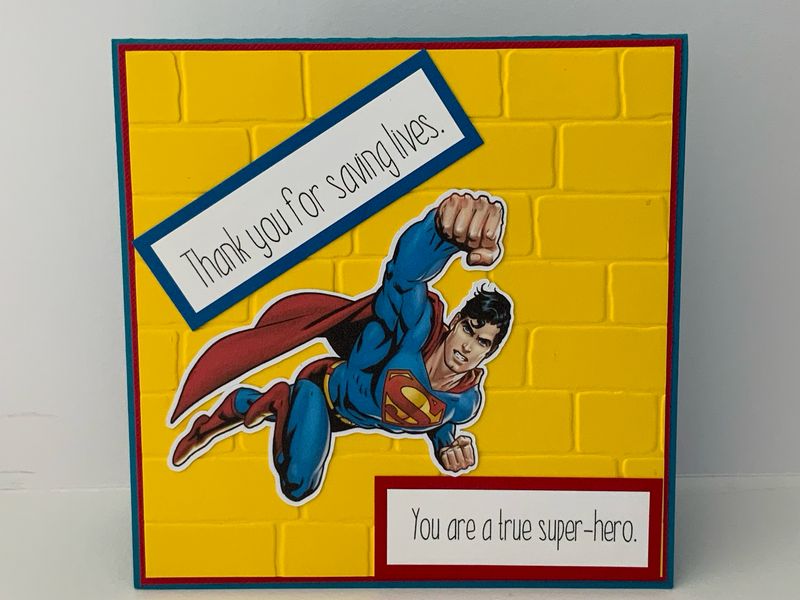 Superman Saving Lives