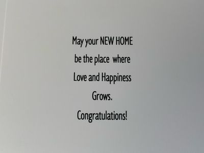 Happy New Home