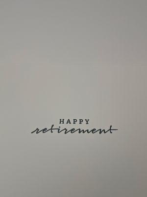 Happy Retirement