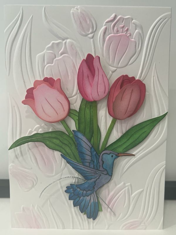 3D Tulip Card