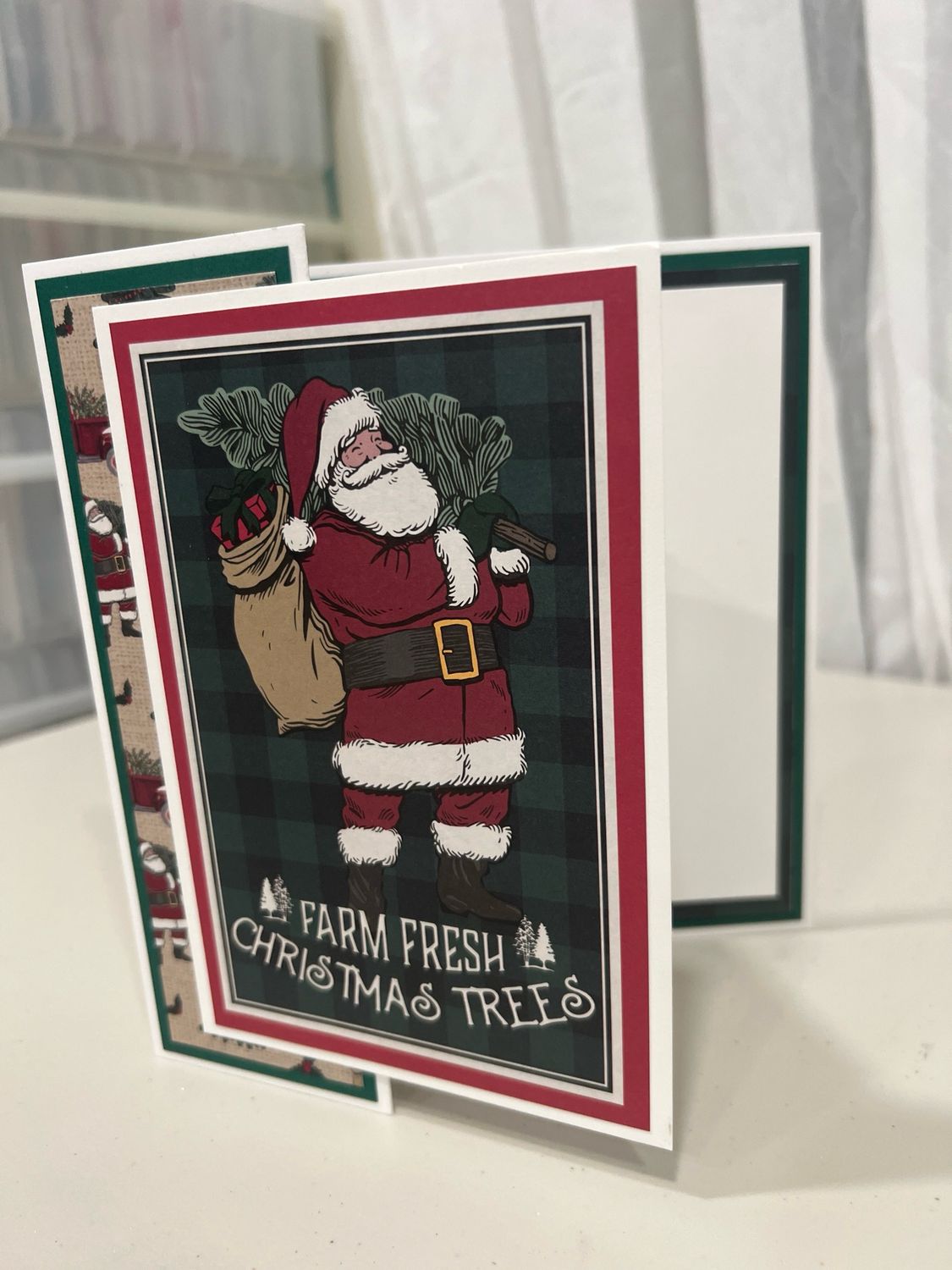 Santa Christmas Card