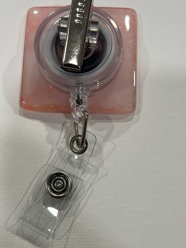 Pink Prayers Badge Reel