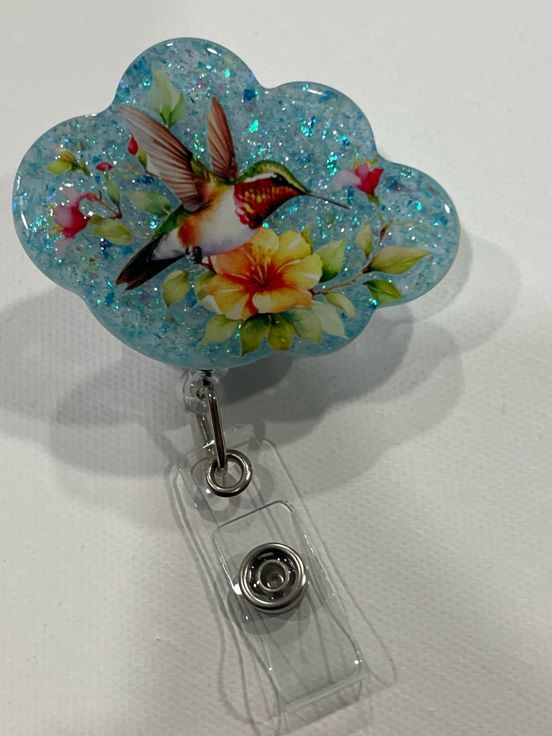 Humming Bird Badge Reel