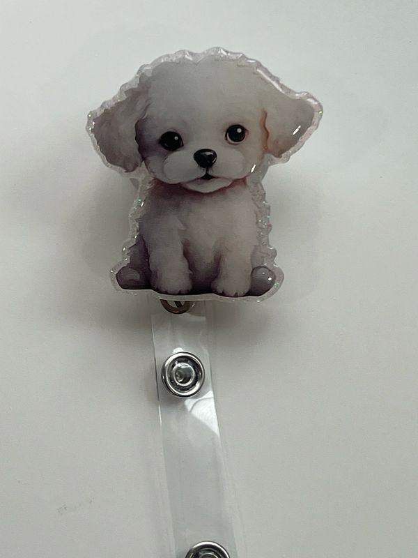 Puppy Badge Reel