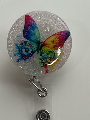 Butterfly Badge Reel