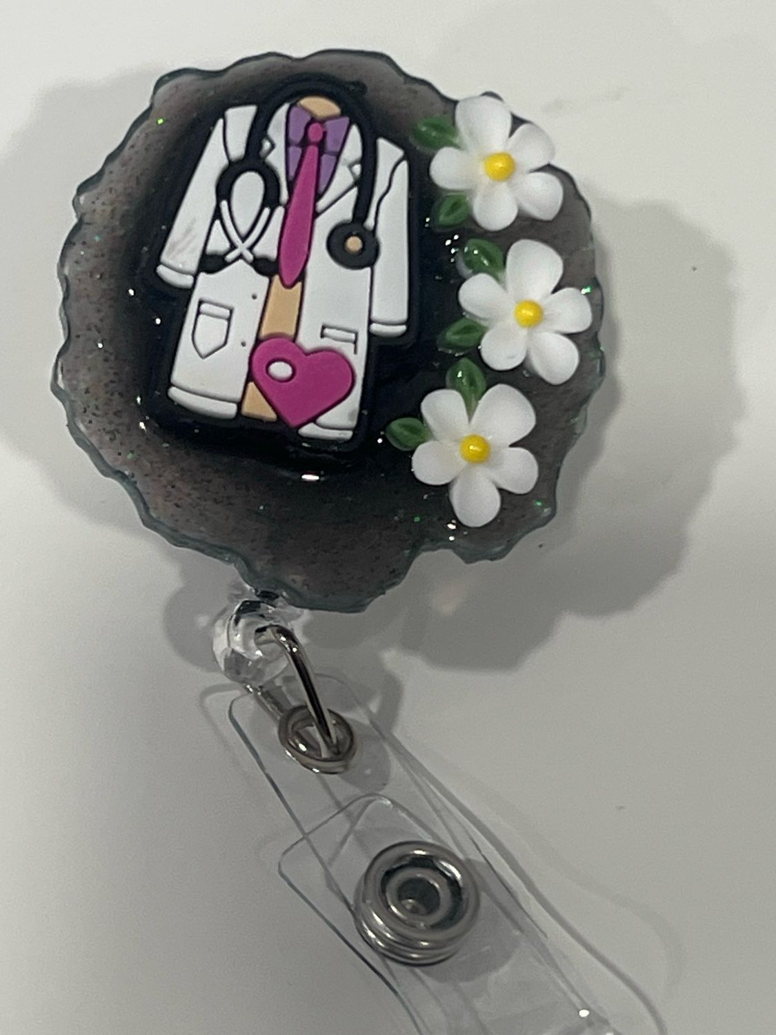 Doctors Coat Badge Reel