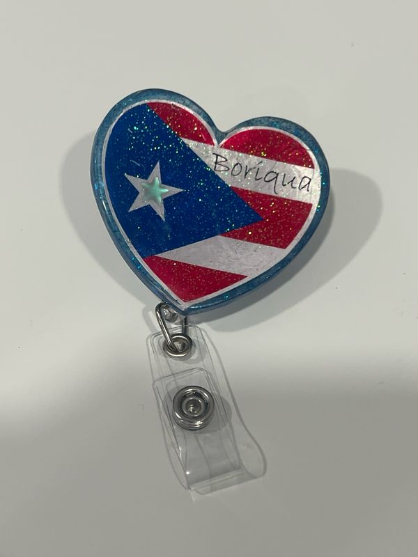 Puerto Rico Badge Reel