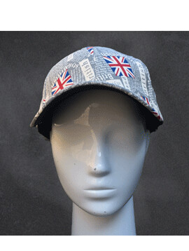 Union Jack Cap Grey