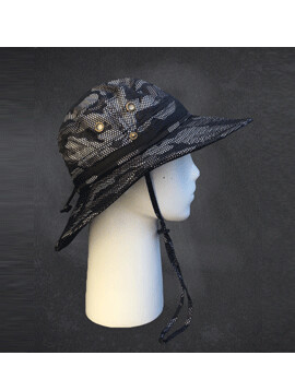 Travel Hat Camo Grey