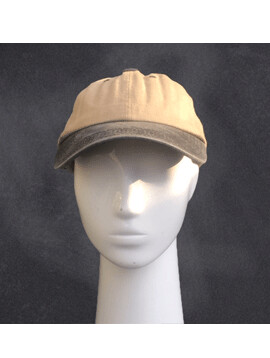 Two Toned Cap Antracite/Beige