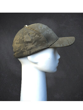 Camouflage Fade Cap Green