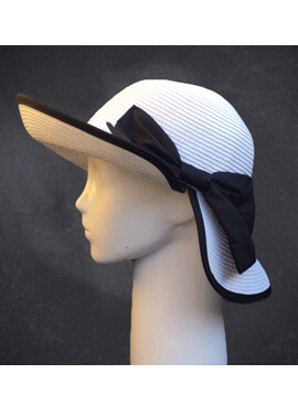 Paperhat Chanel Black White