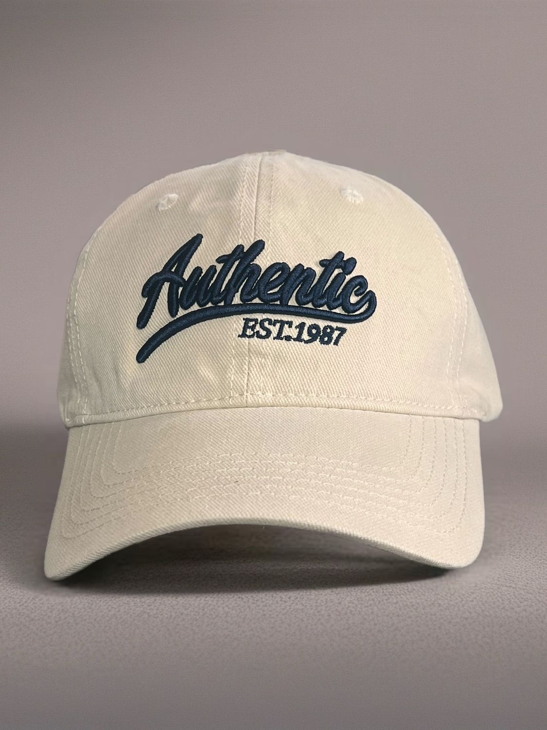 Authentic cap - Beige blue