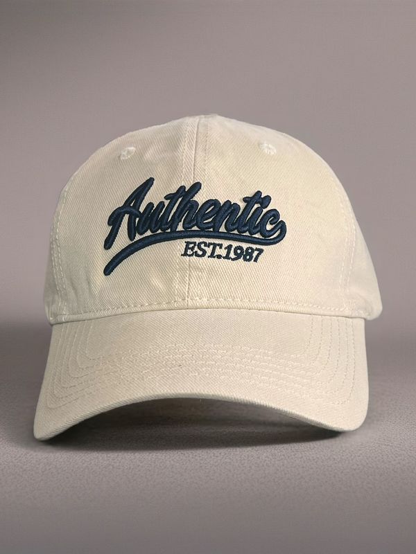 Authentic cap - Beige blue