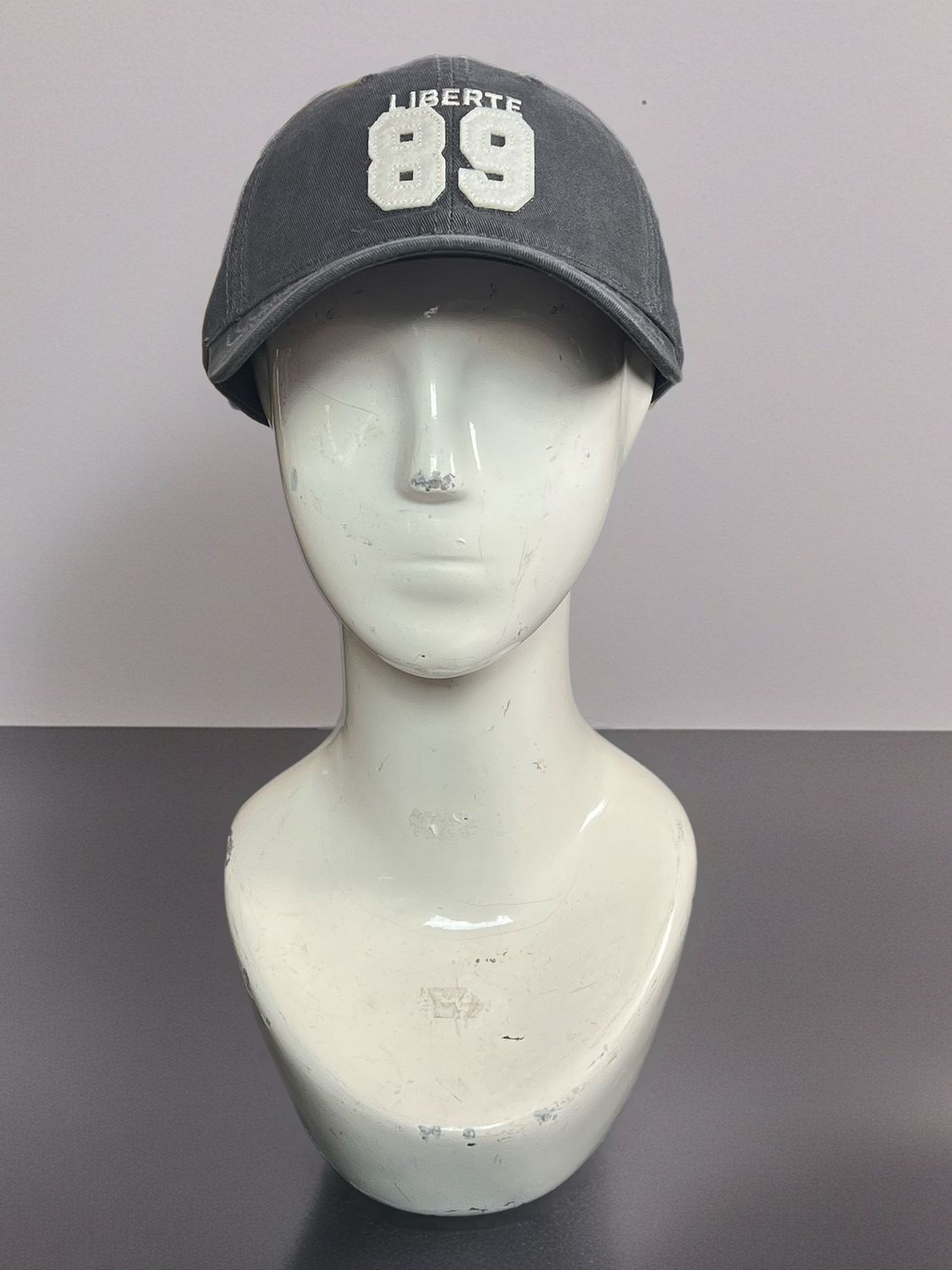 Liberte 89 cap - Grey white