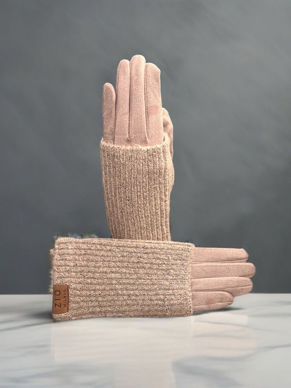 Gloves Linda - taupe
