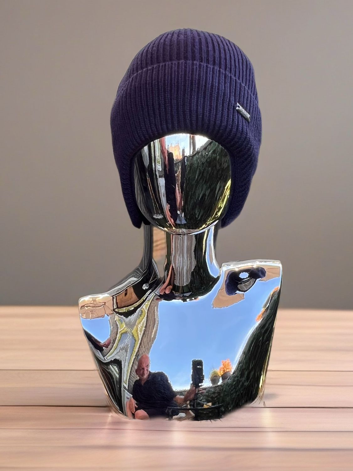Hat Elvis with earmuffs - Blue