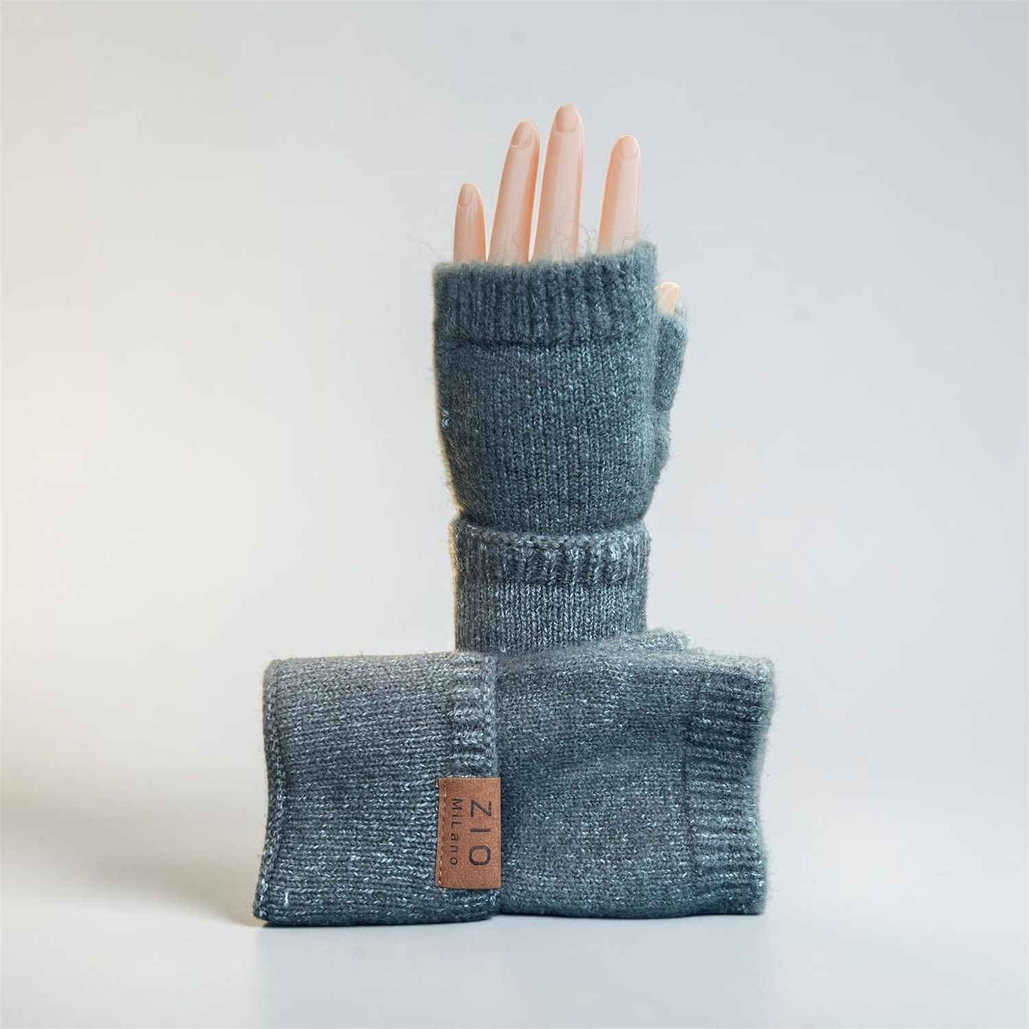 Acrylic gloves - Green