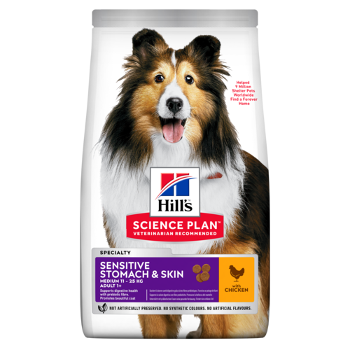 Hills's Science Plan Sensitive Stomach & Skin Medium Hills's Science Plan Sensitive Stomach & Skin Medium