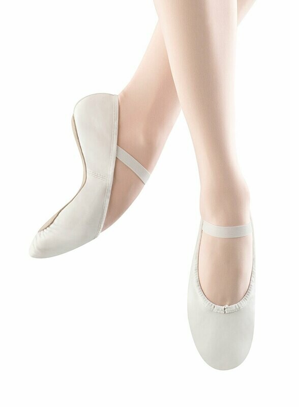 S0205L ADULT WHT DANSOFT FULL SOLE