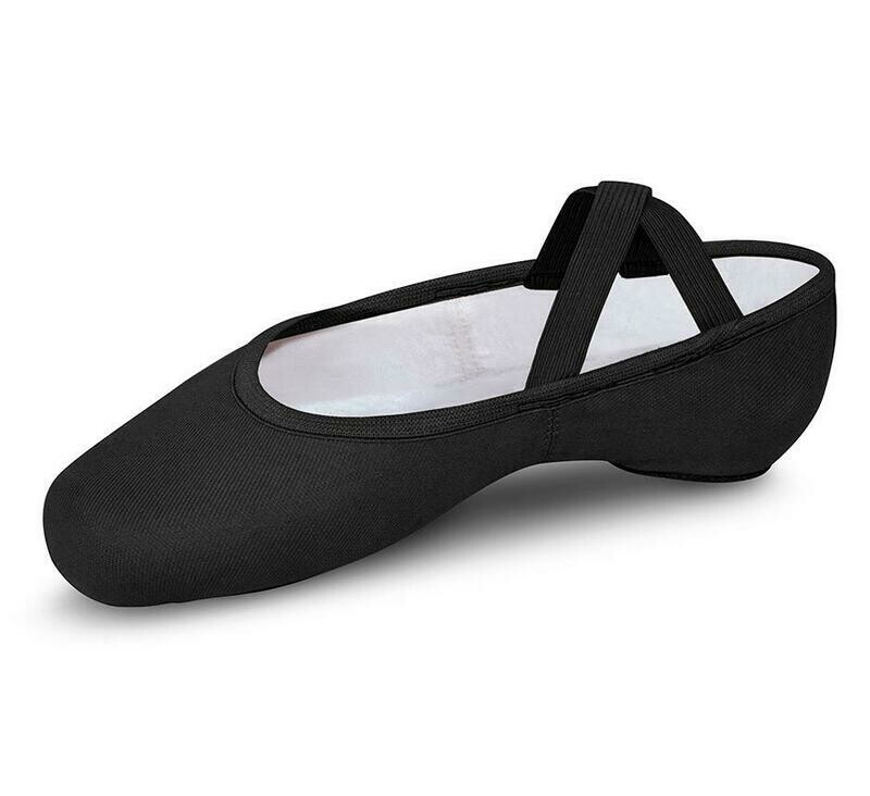 S0284M BLK PERFORMA MENS CANVAS BALLET