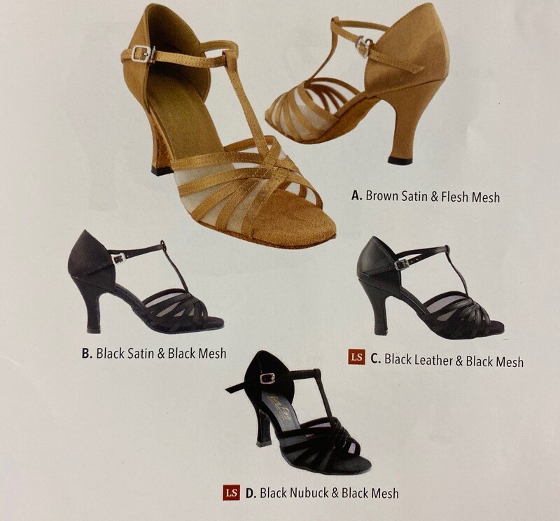 16612 2.5&quot; BALLROOM SHOE