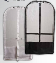 B598 WHT CLEAR GARMENT BAG